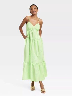 Target A New Day Green Maxi Dress